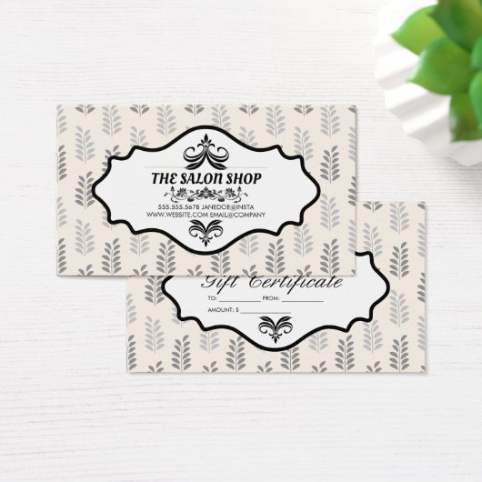 Natürliches Leaf-Muster | Geschenk (Schreibtisch)