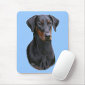 Natürliches mousepad Ohr Dobermann Pinscher (Mit Mouse)