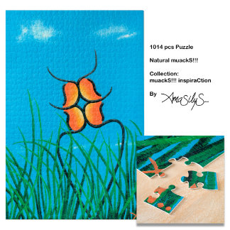 Natürliches muackS!!! - AmaSilyS - 1014 Teile Kuns Puzzle