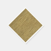 Natürliches, rustikales Grasholz Serviette (Ecke)