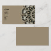 Natürliches Schönheits-Kaleidoskop Visitenkarte (Vorne/Hinten)