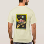 Natürliches SpaceCad T-Shirt (Rückseite)