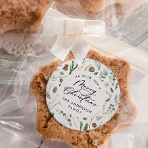 Natürliches Weihnachten minimalistisches botanisch