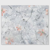 Natürliches Weihnachtskonzept Geschenkpapier (Flach)