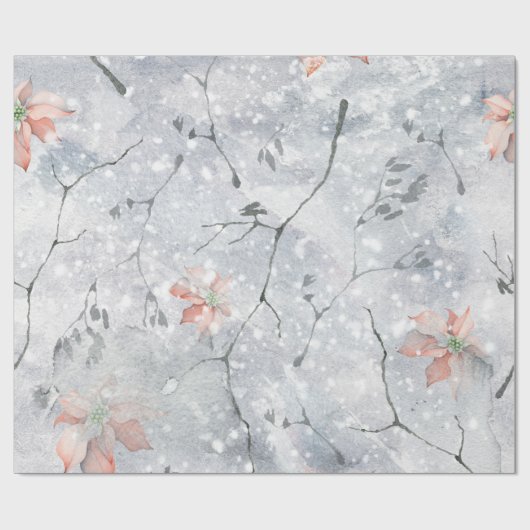 Natürliches Weihnachtskonzept Geschenkpapier (Flach)