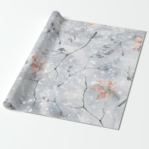 Natürliches Weihnachtskonzept Geschenkpapier