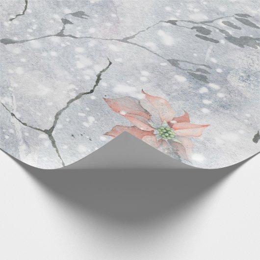 Natürliches Weihnachtskonzept Geschenkpapier (Ecke)