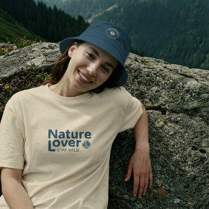 Naturliebhaber Berg Camping Aufenthalt Wild Outdoo T-Shirt
