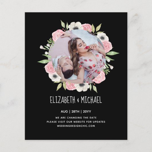 Naturliebhaber Hochzeit Foral Greenerie Rustic Boh (Vorderseite)