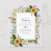 Naturliebhaber Hochzeit Foral Greenerie Rustic Boh (Vorderseite)