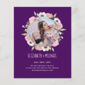 Naturliebhaber Hochzeit Foral Greenerie Rustic Boh (Vorderseite)