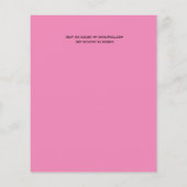 Naturliebhaber Hochzeit Foral Greenerie Rustic Boh (Rückseite)