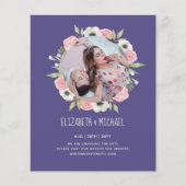 Naturliebhaber Hochzeit Foral Greenerie Rustic Boh (Vorderseite)