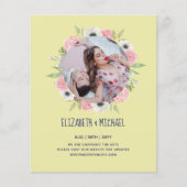 Naturliebhaber Hochzeit Foral Greenerie Rustic Boh (Vorderseite)