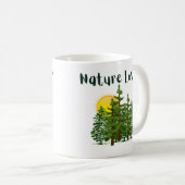 Naturliebhaber Mug Kaffeetasse (VorderseiteRechts)