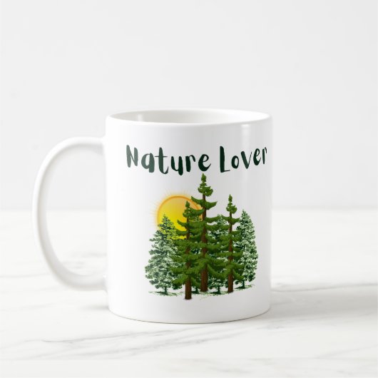 Naturliebhaber Mug Kaffeetasse (Links)