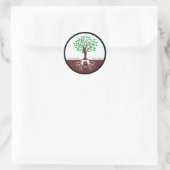 Naturliebhaber Runder Aufkleber (Tasche)