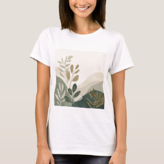 Naturliebhaberinnen T-Shirt - Erdiges Oberteil