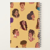 Naturmädchen Notizblock (Rückseite)