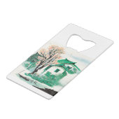 Naturmalerdorf Geldbeutel Flaschenöffner (Rückseite Schrägansicht)