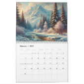 Naturmalerei Kalender (Feb 2027)