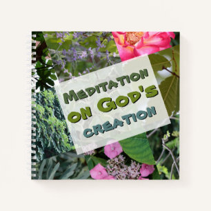 Naturmeditationsbuch Notizblock