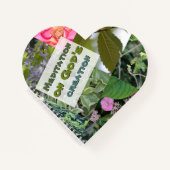 Naturmeditationsbuch Notizblock (Vorderseite)