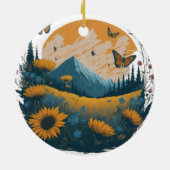 Naturnähe Keramik Ornament (Hinten)