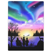 Naturnähe Klemmbrett (Rückseite)