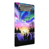 Naturnähe Mini Klemmbrett (Schrägansicht)