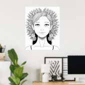 Naturnähe Poster (Heimbüro)