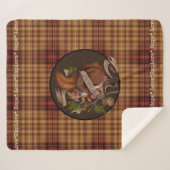 NaturNut Squirrel Sherpa Blanket Sherpadecke (Vorderseite (Horizontal))