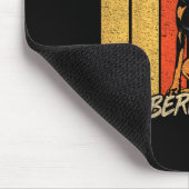 Naturohrdoberman Hunde Vater Hundebesitzer Tag der Mousepad (Ecke)