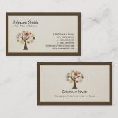 Naturopath Alternative Medicine - Baum des Lebens Visitenkarte (Vorne/Hinten)