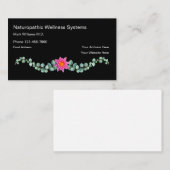 Naturopathic Arzt natürlicher Entwurf Visitenkarte (Vorne/Hinten)