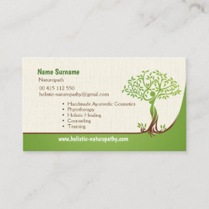 Naturopathy, holistisches Heilen, Aromatherapie Terminkarte