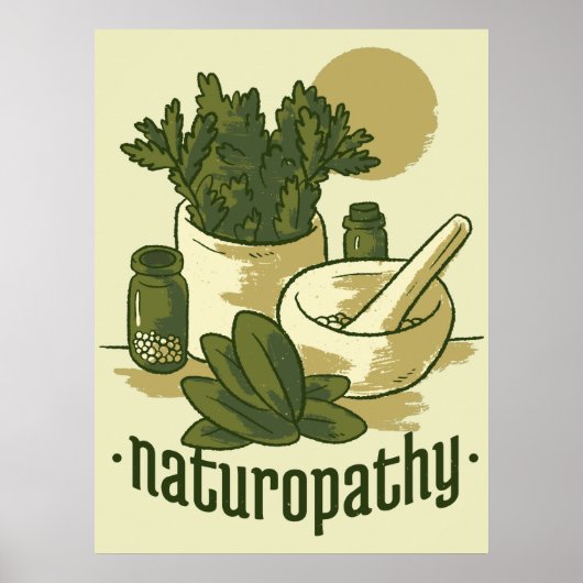 Naturopathy Lifestyle Poster (Vorne)