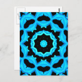 NATUROZEAN BLAUE POSTKARTE (Vorne/Hinten)