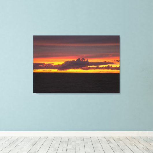 Naturpalette Leinwanddruck (Insitu (Holzboden))