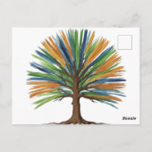 Naturpalette Postkarte (Rückseite)