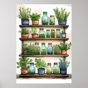 Naturpantry: Kräuter Poster