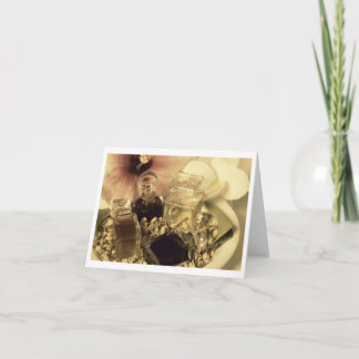 Naturparfümeröle Foto Notecard Karte