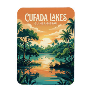 Naturpark Cufada-Seen Guinea-Bissau Magnet