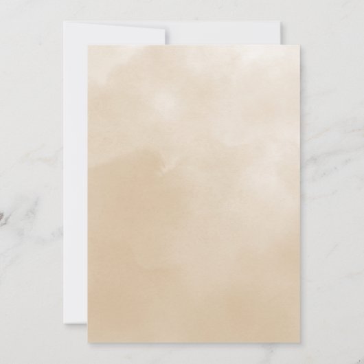 Naturpark Hochzeiten Einladung (Rückseite)