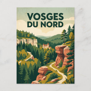 Naturpark Nordvogesen Frankreich Postkarte