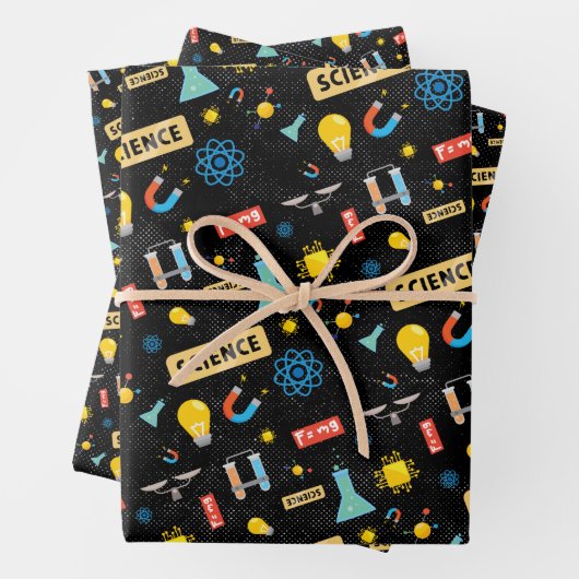 Naturphysik Geschenkpapier Set (Beispiel)