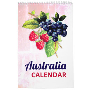 Naturprodukte Australien - Mauerkalender 2025 Kalender