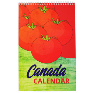 Naturprodukte Kunst Kanada Mauerkalender 2025 Kalender