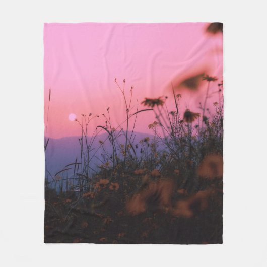 Naturrasen Fleecedecke (Vorderseite)