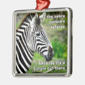 Naturreferent Silbernes Ornament (Links)